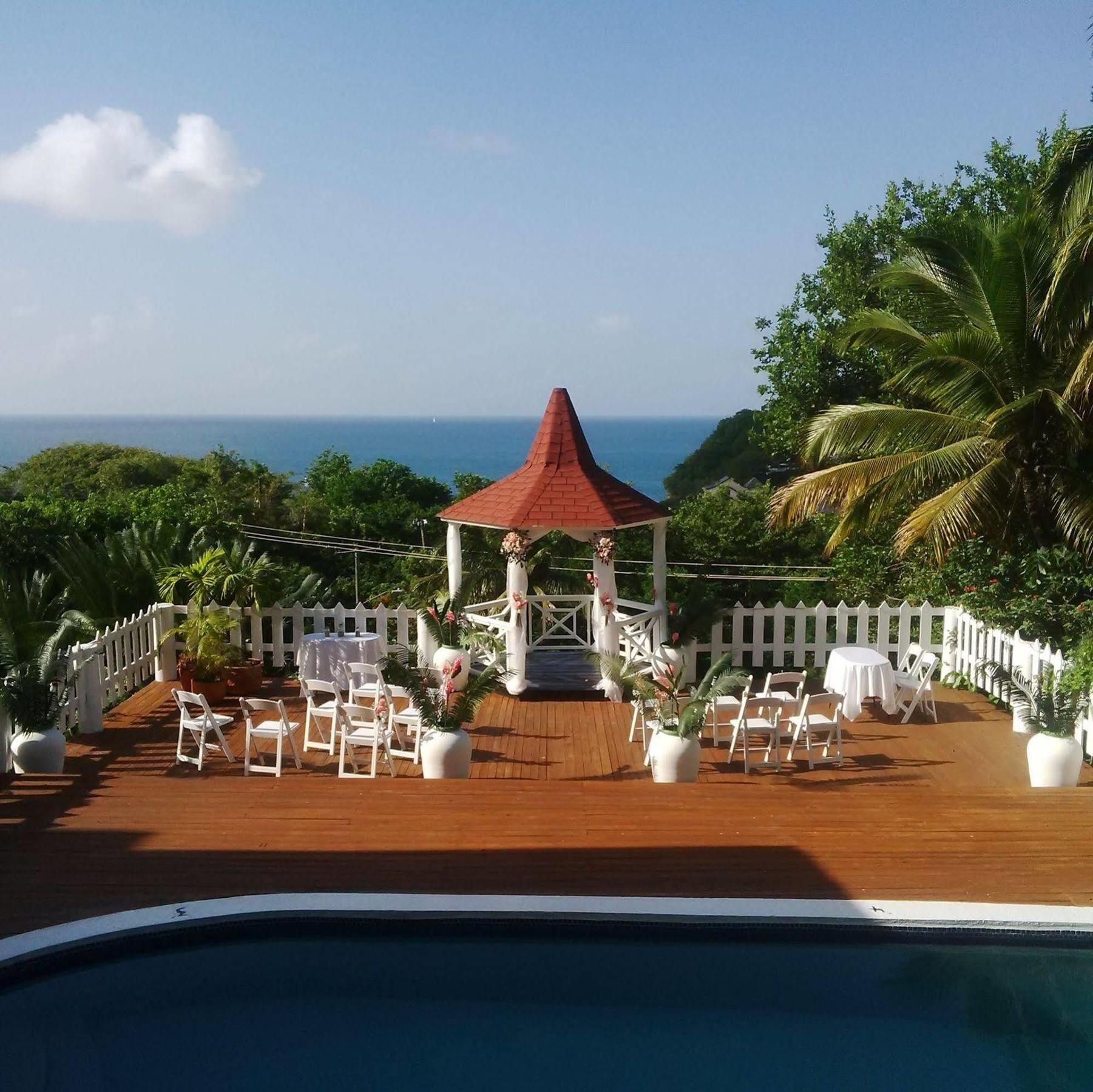Villa Capri Cap Estate Esterno foto